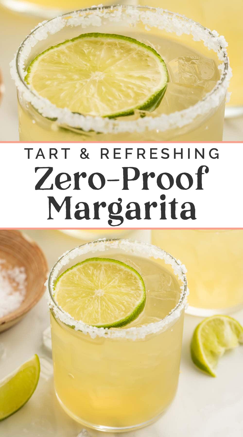 Pin graphic for virgin margarita.